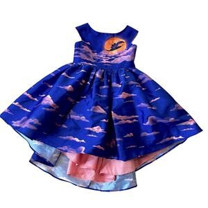 Disney x Pippa and Julie Aladdin High Low Dress Size 3T Princesscore Twirl Dress